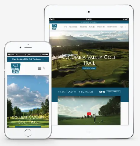 Columbia Valley Golf Trail Features