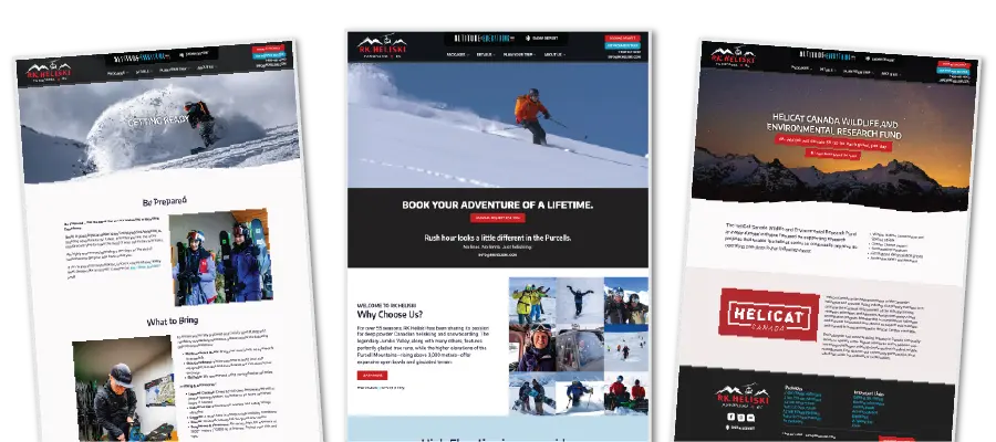 RK.Heliski Trio of preview images